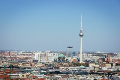 Berliner Skyline mit Dom und Fernsehturm Deutschland
