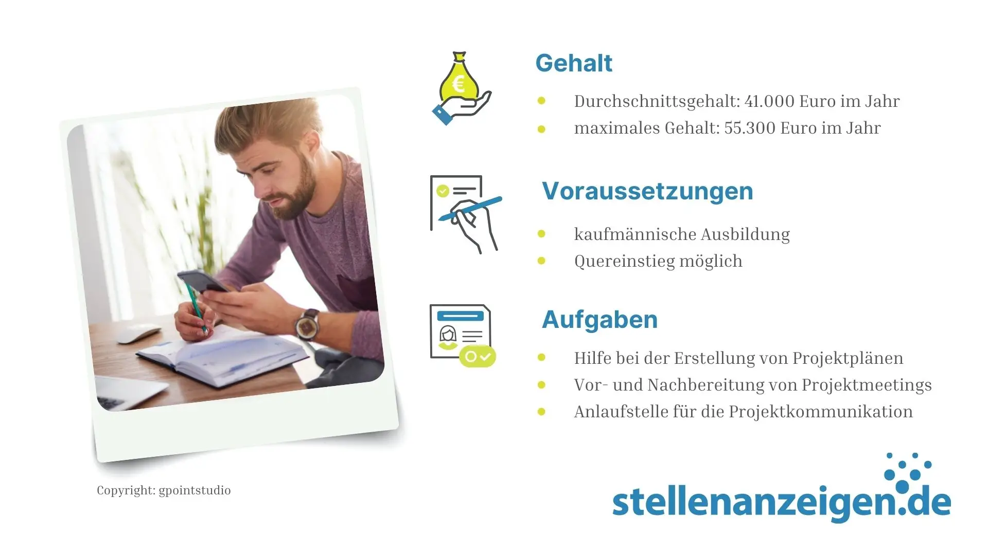 Stellenangebote Projektassistenz